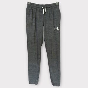 Under Armour Men’s Medium Dark Gray Fleece Pull On Joggers